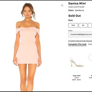 Lovers and Friends Danica Mini in Gardenia size XS